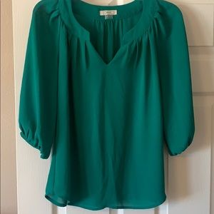 Ezra green blouse!